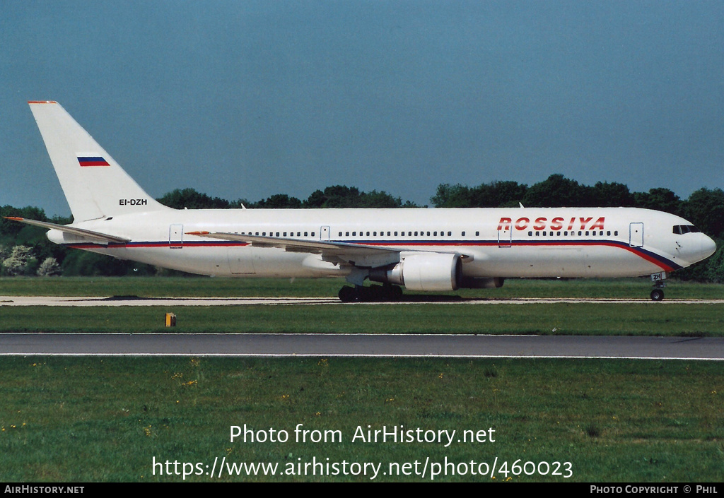 Aircraft Photo of EI-DZH | Boeing 767-3Q8/ER | Rossiya - Russian Airlines | AirHistory.net #460023