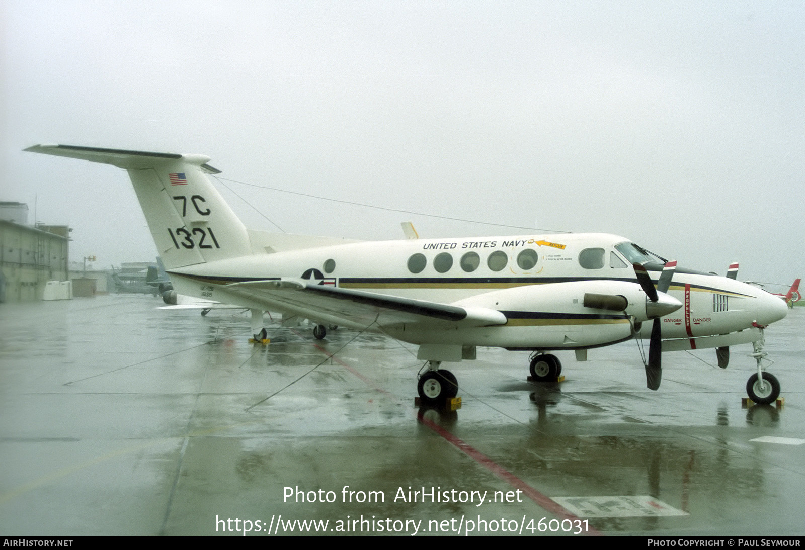 Aircraft Photo of 161321 / 1321 | Beech UC-12B Super King Air (A200C) | USA - Navy | AirHistory.net #460031