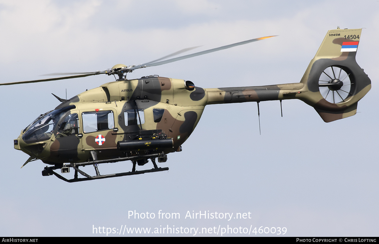 Aircraft Photo of 14504 | Airbus Helicopters H-145M | Serbia - Air Force | AirHistory.net #460039