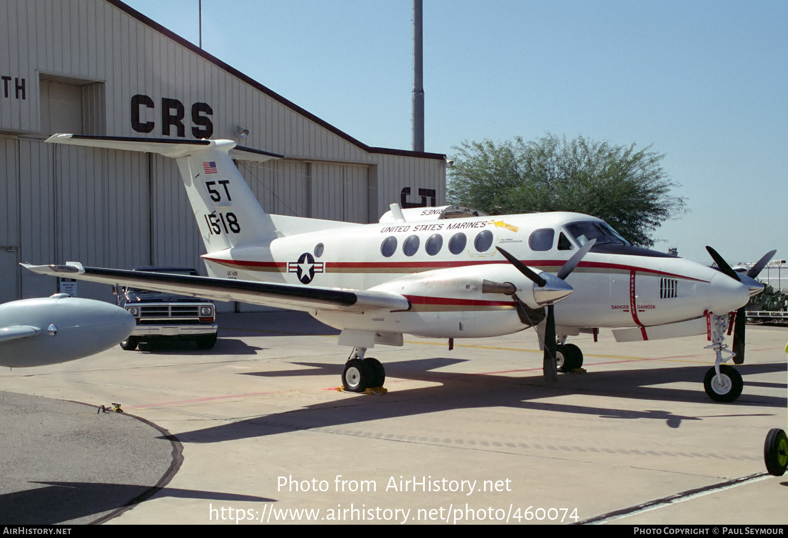 Aircraft Photo of 161518 / 1518 | Beech UC-12B Super King Air (A200C) | USA - Marines | AirHistory.net #460074