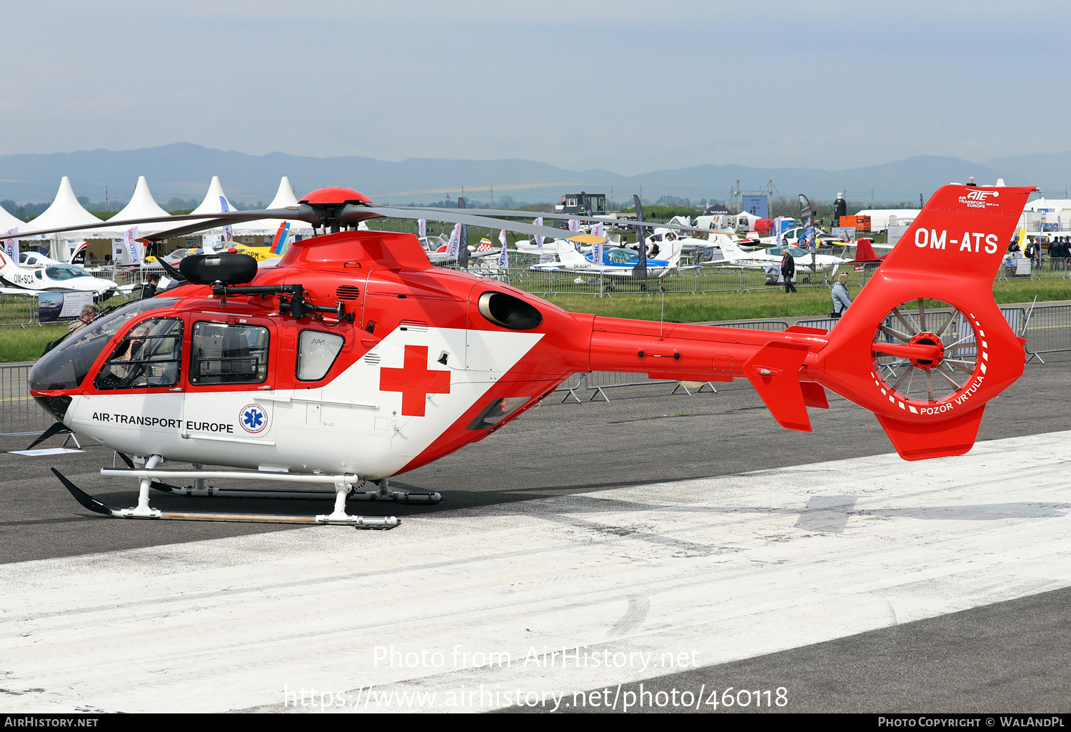 Aircraft Photo of OM-ATS | Eurocopter EC-135P-2+ | Air Transport Europe | AirHistory.net #460118