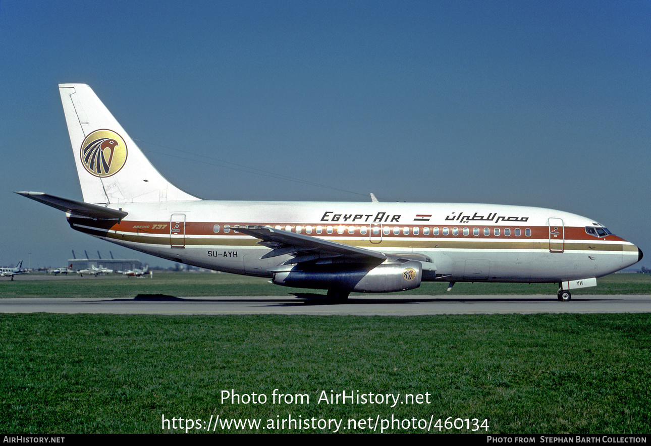 Aircraft Photo of SU-AYH | Boeing 737-266/Adv | EgyptAir | AirHistory.net #460134