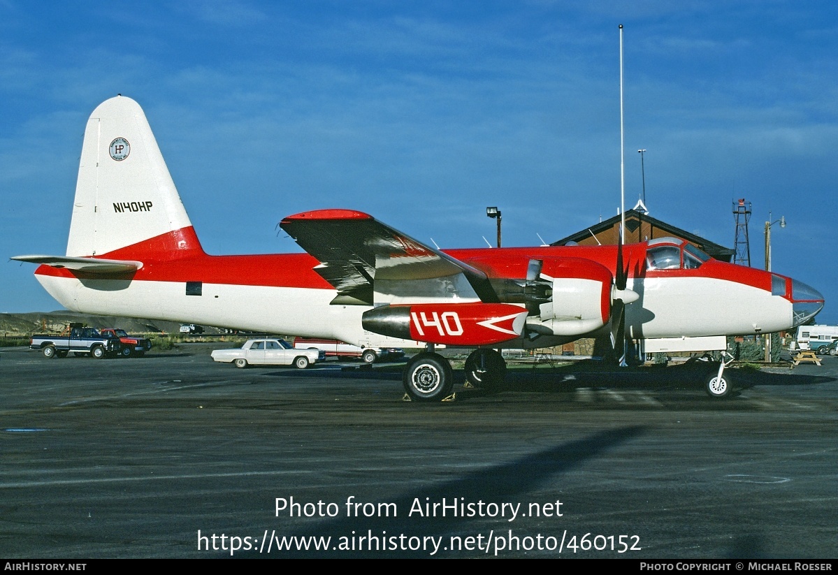 Aircraft Photo of N140HP | Lockheed P-2H/AT Neptune | Hawkins & Powers Aviation | AirHistory.net #460152