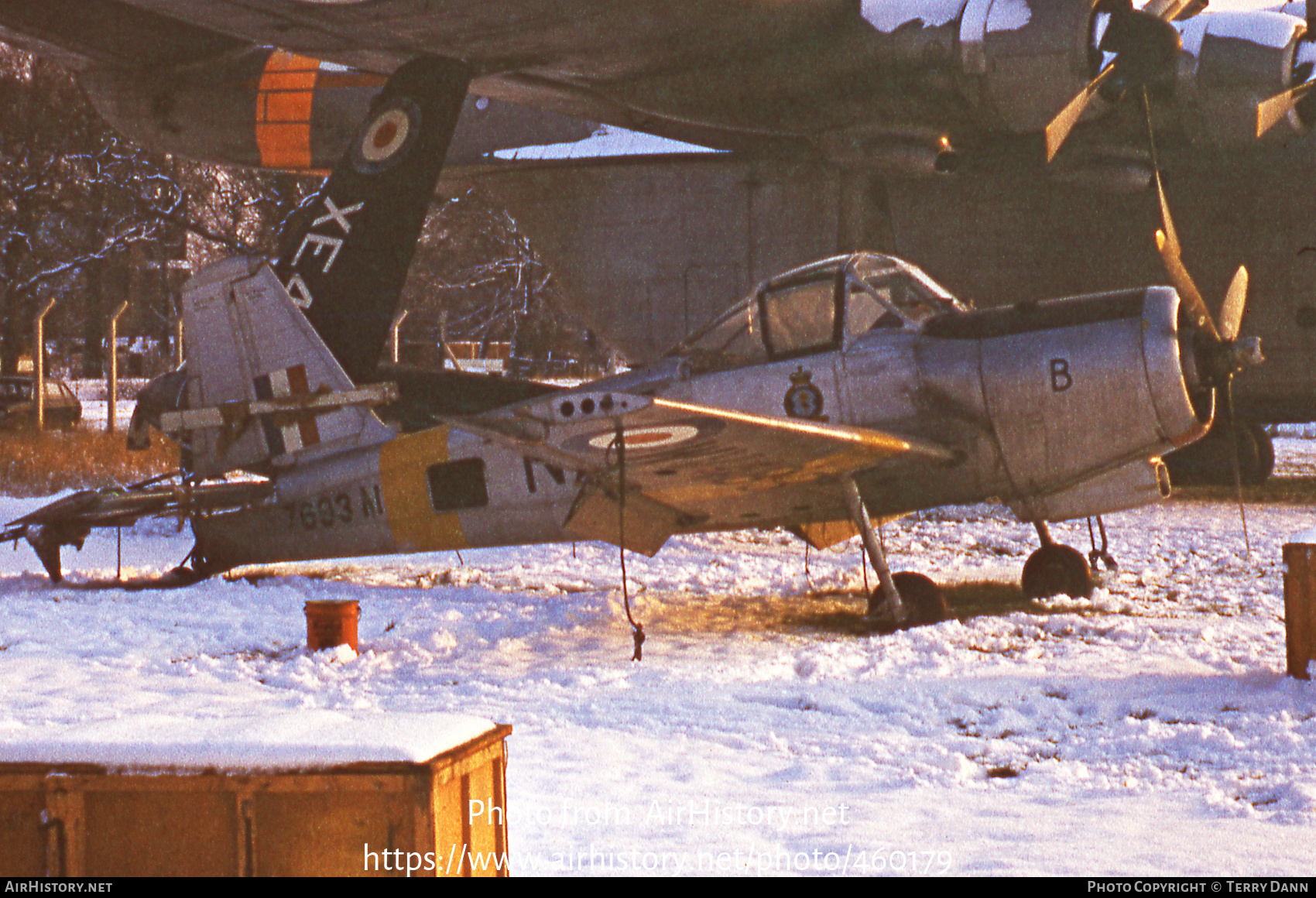 Aircraft Photo of 7693M / WV483 | Percival P.56 Provost T1 | UK - Air Force | AirHistory.net #460179