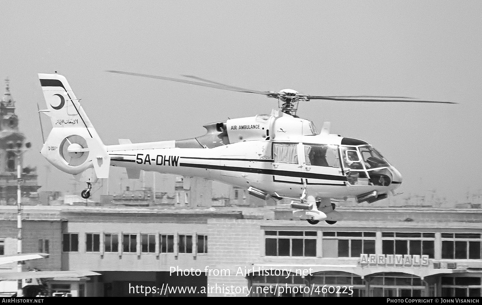 Aircraft Photo of 5A-DHW | Aerospatiale SA-365C-2 Dauphin 2 | Libyan Air Ambulance | AirHistory.net #460225