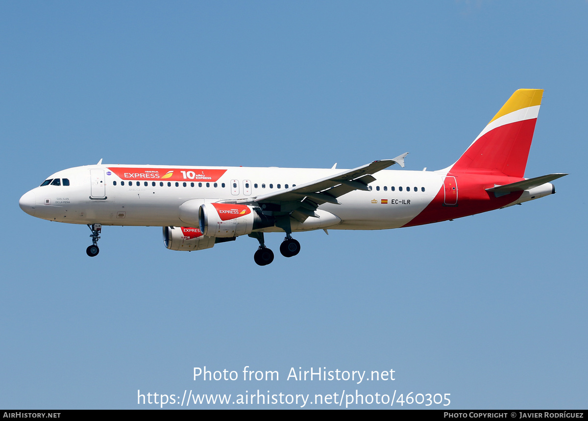 Aircraft Photo of EC-ILR | Airbus A320-214 | Iberia Express | AirHistory.net #460305