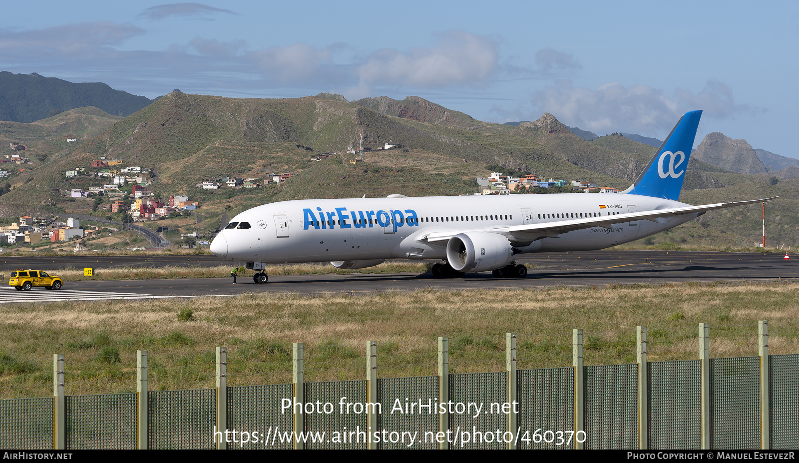 Aircraft Photo of EC-NGS | Boeing 787-9 Dreamliner | Air Europa | AirHistory.net #460370