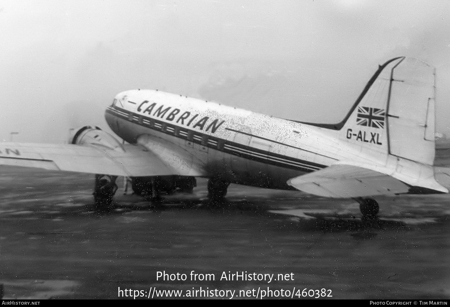 Aircraft Photo of G-ALXL | Douglas C-47B Dakota Mk.4 | Cambrian Airways | AirHistory.net #460382