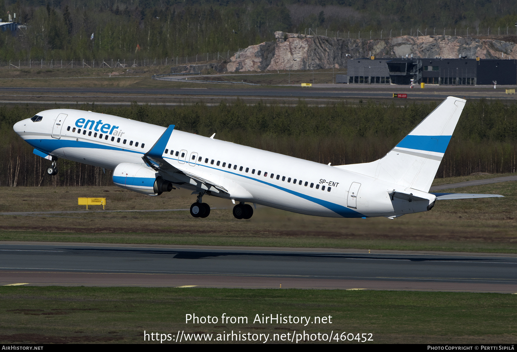 Aircraft Photo of SP-ENT | Boeing 737-8AS | Enter Air | AirHistory.net #460452