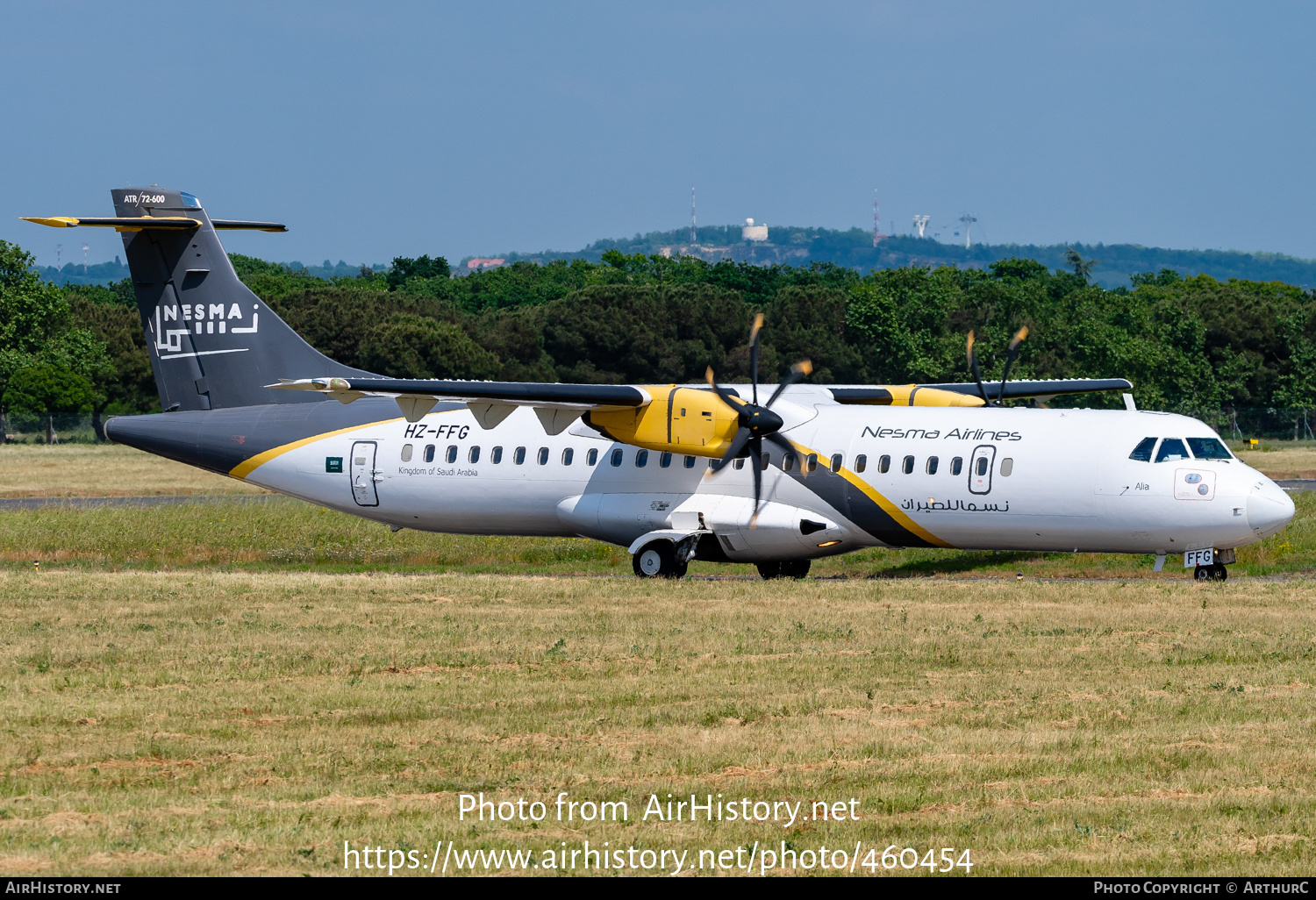 Aircraft Photo of HZ-FFG | ATR ATR-72-600 (ATR-72-212A) | Nesma Airlines | AirHistory.net #460454