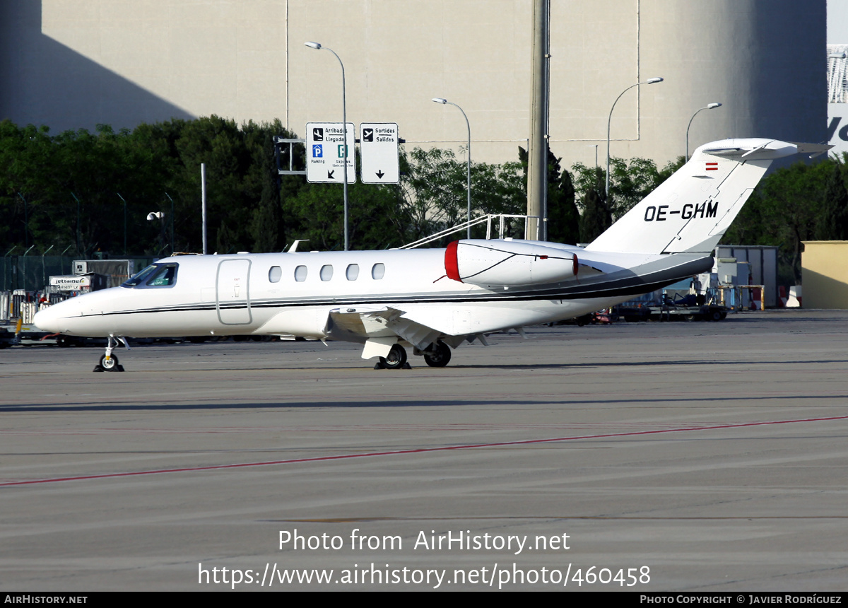 Aircraft Photo of OE-GHM | Cessna 525C CitationJet CJ4 | AirHistory.net #460458