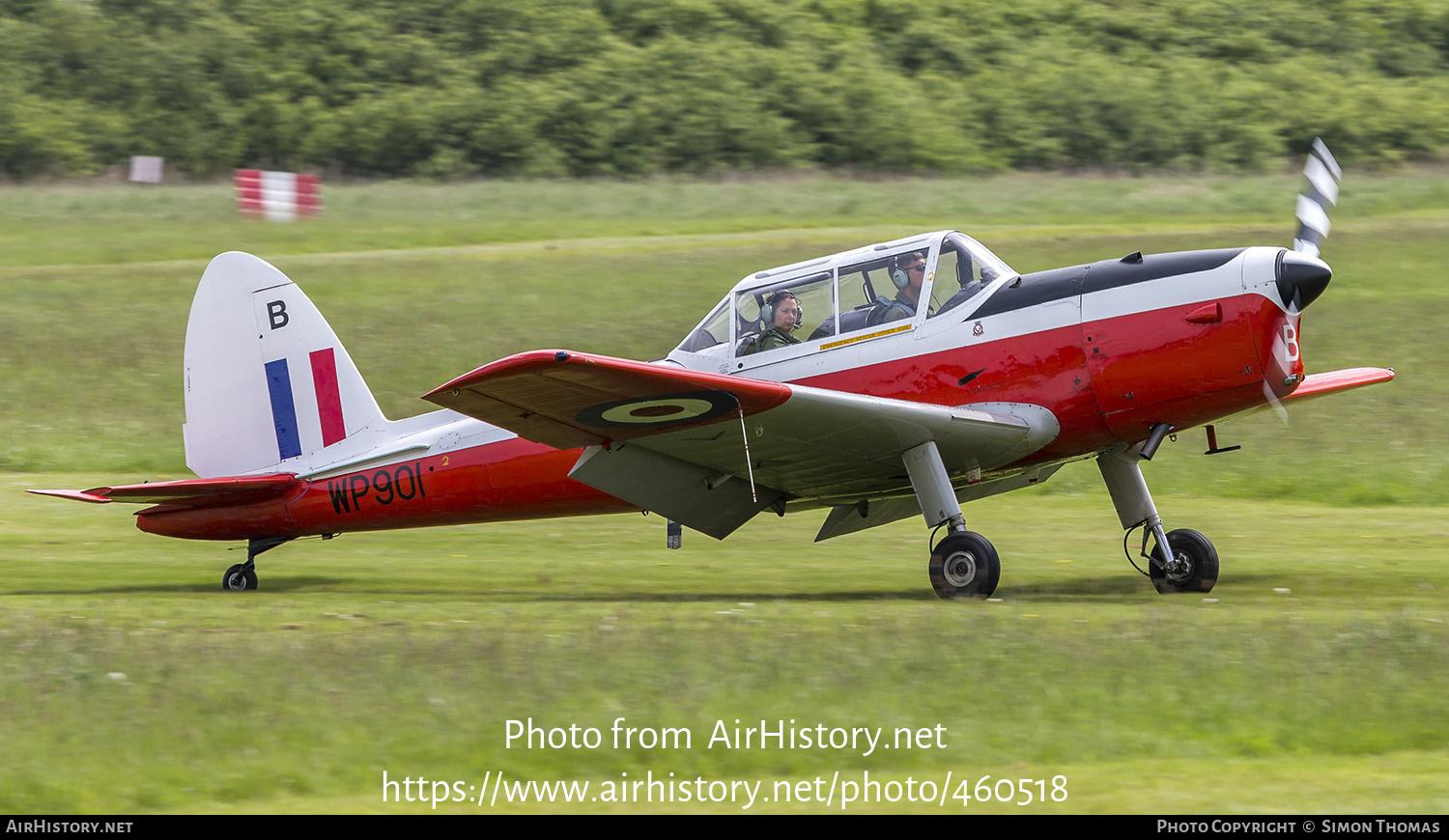 Aircraft Photo of G-BWNT / WP901 | De Havilland DHC-1 Chipmunk Mk22 | UK - Air Force | AirHistory.net #460518