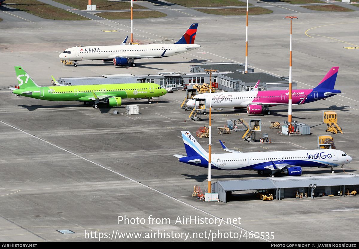 Aircraft Photo of D-AZXD / VT-IMM | Airbus A321-251NX | IndiGo | AirHistory.net #460535