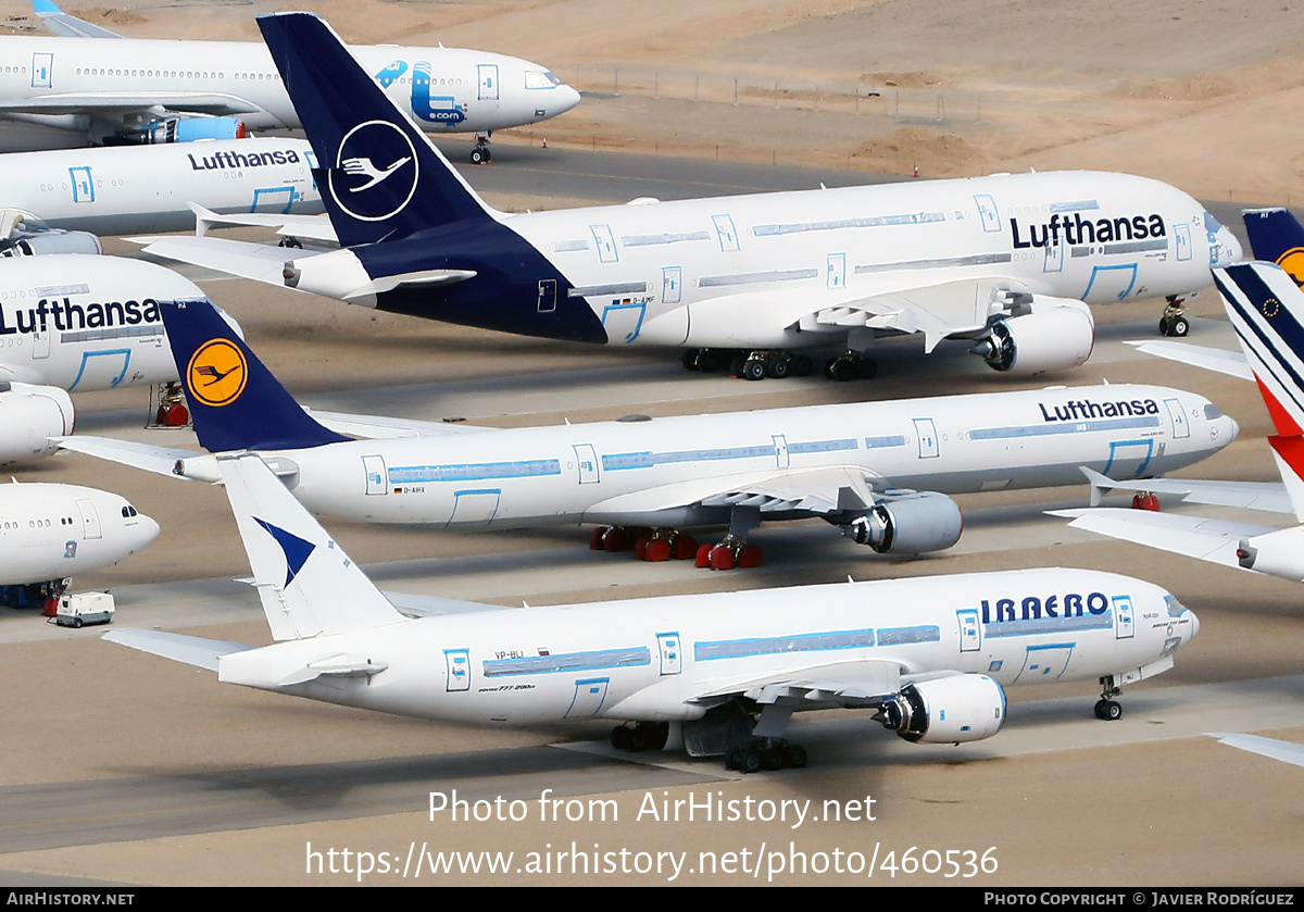 Aircraft Photo of VP-BLI | Boeing 777-21H/ER | IrAero | AirHistory.net #460536