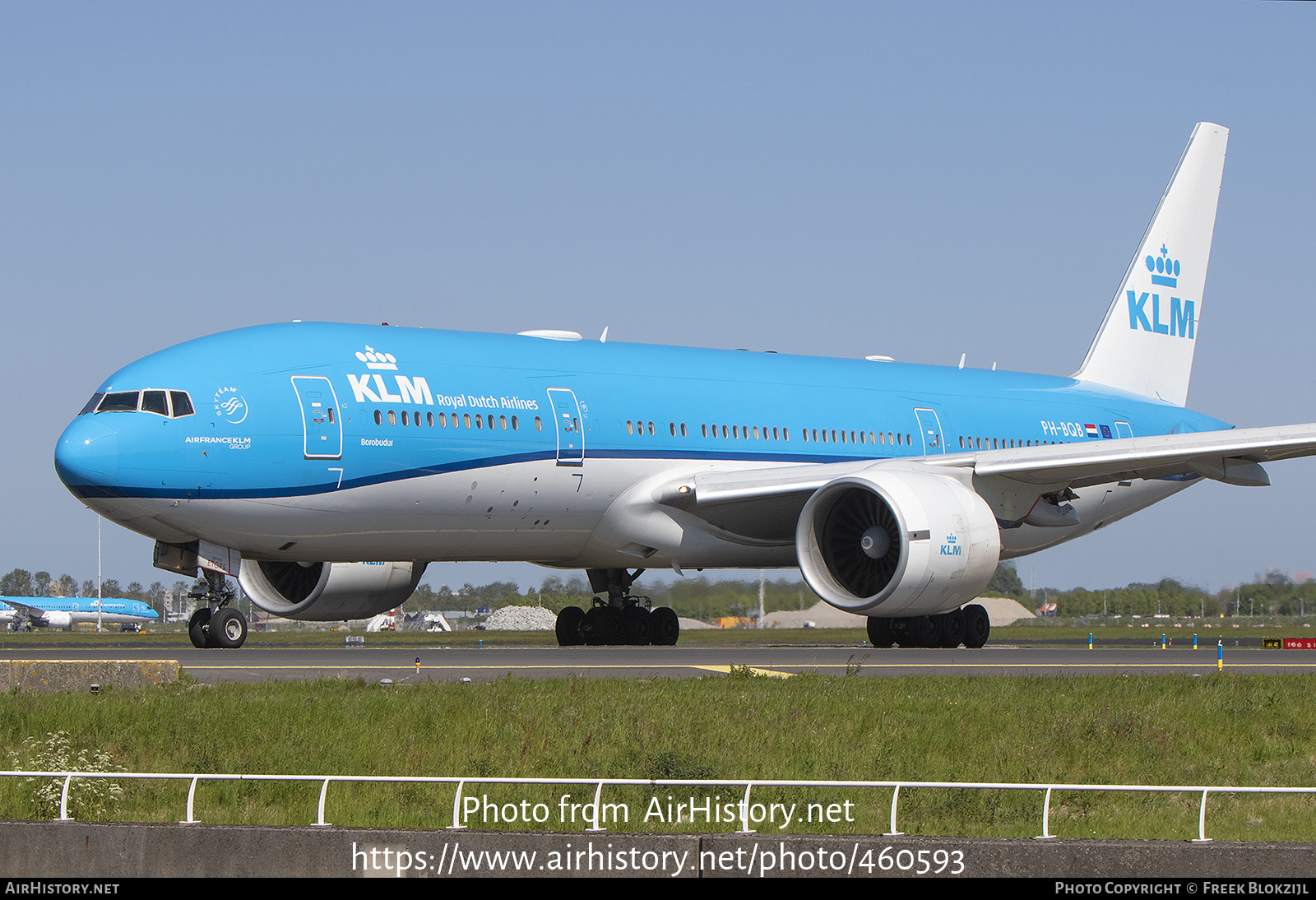 Aircraft Photo of PH-BQB | Boeing 777-206/ER | KLM - Royal Dutch Airlines | AirHistory.net #460593