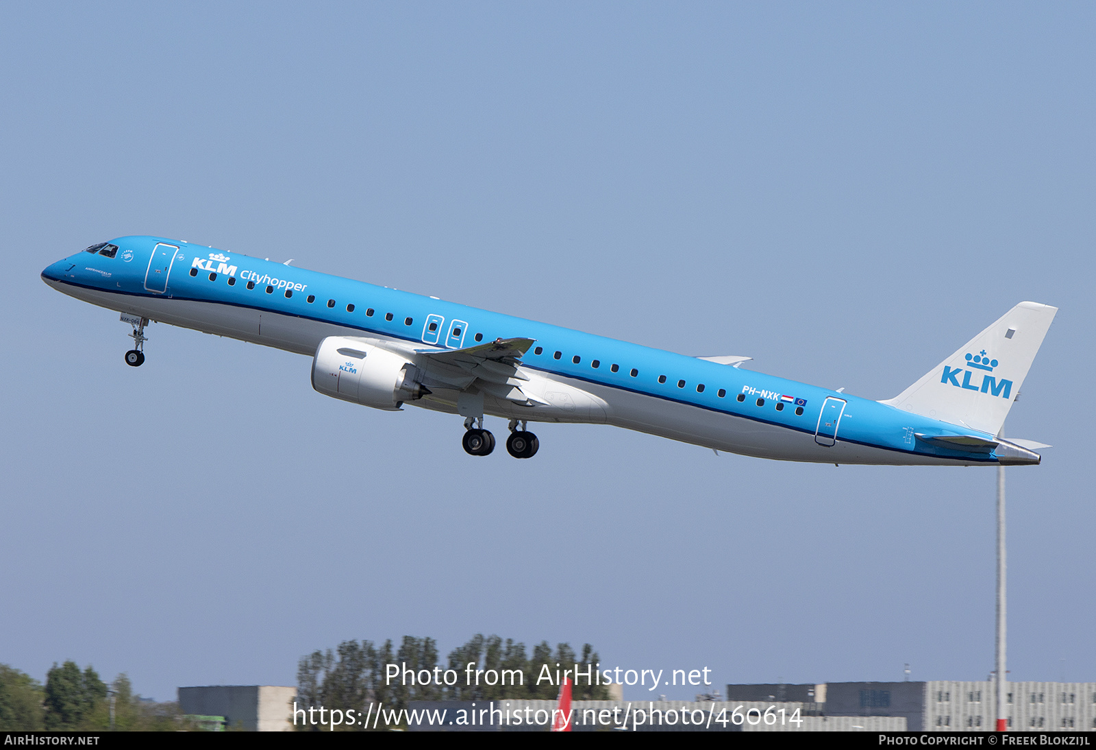 Aircraft Photo of PH-NXK | Embraer 195-E2 (ERJ-190-400) | KLM Cityhopper | AirHistory.net #460614