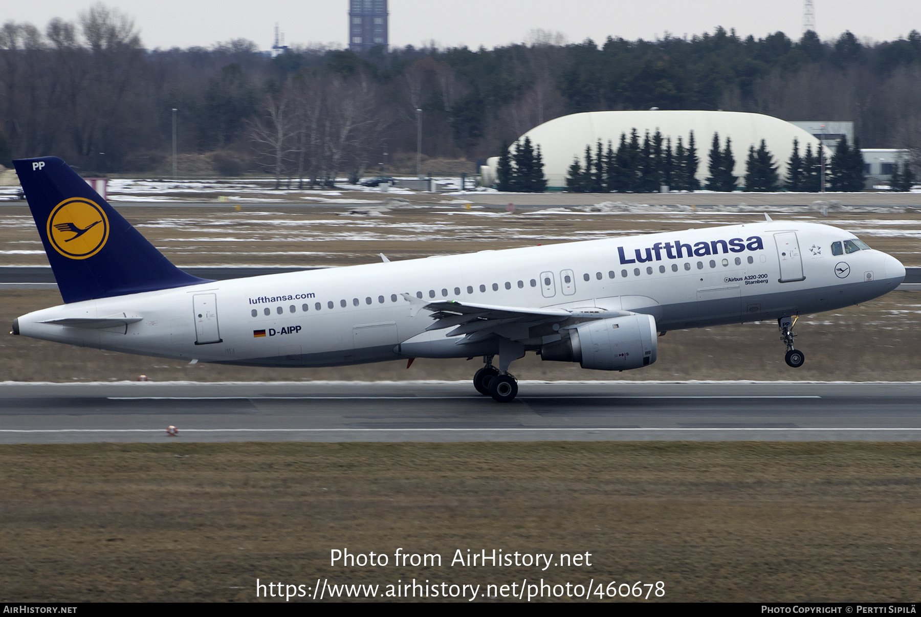 Aircraft Photo of D-AIPP | Airbus A320-211 | Lufthansa | AirHistory.net #460678