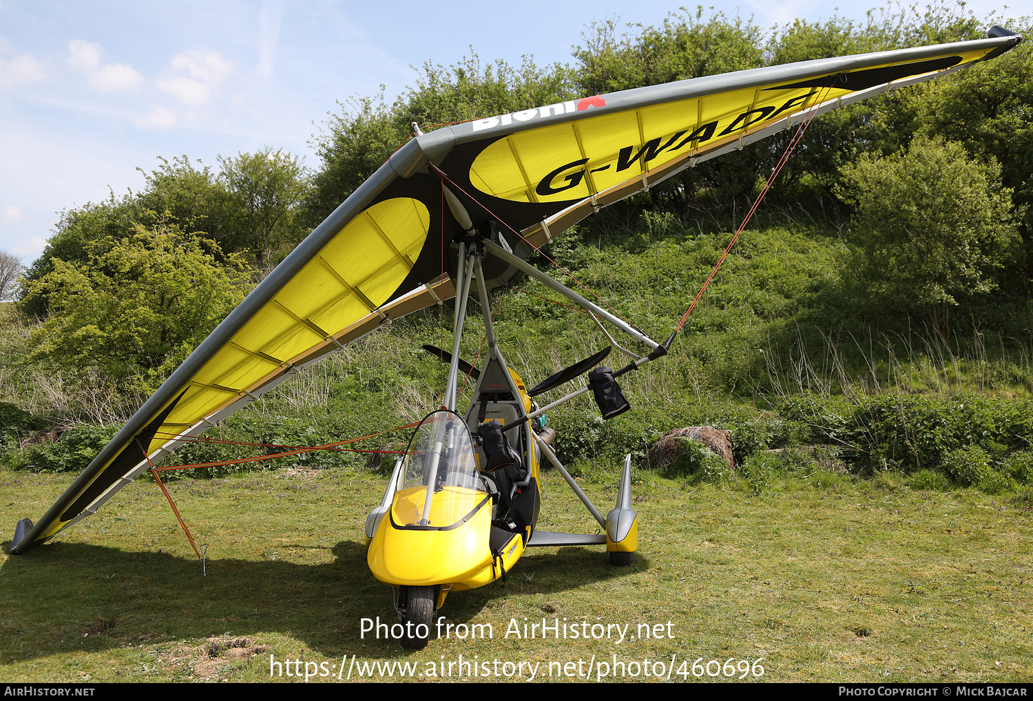 Aircraft Photo of G-WADF | Air Creation Tanarg Bionix 13 912S(1) | AirHistory.net #460696