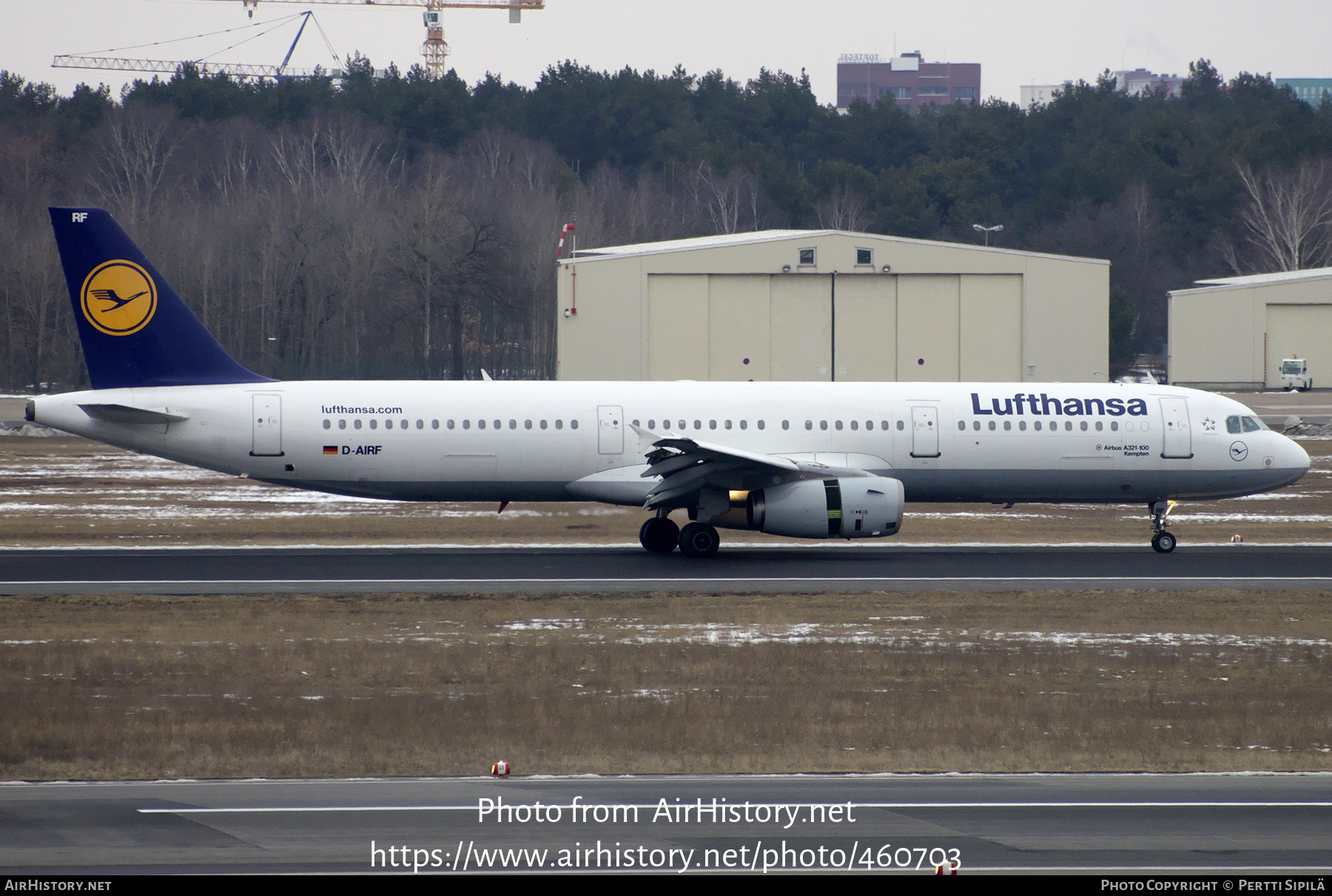 Aircraft Photo of D-AIRF | Airbus A321-131 | Lufthansa | AirHistory.net #460703