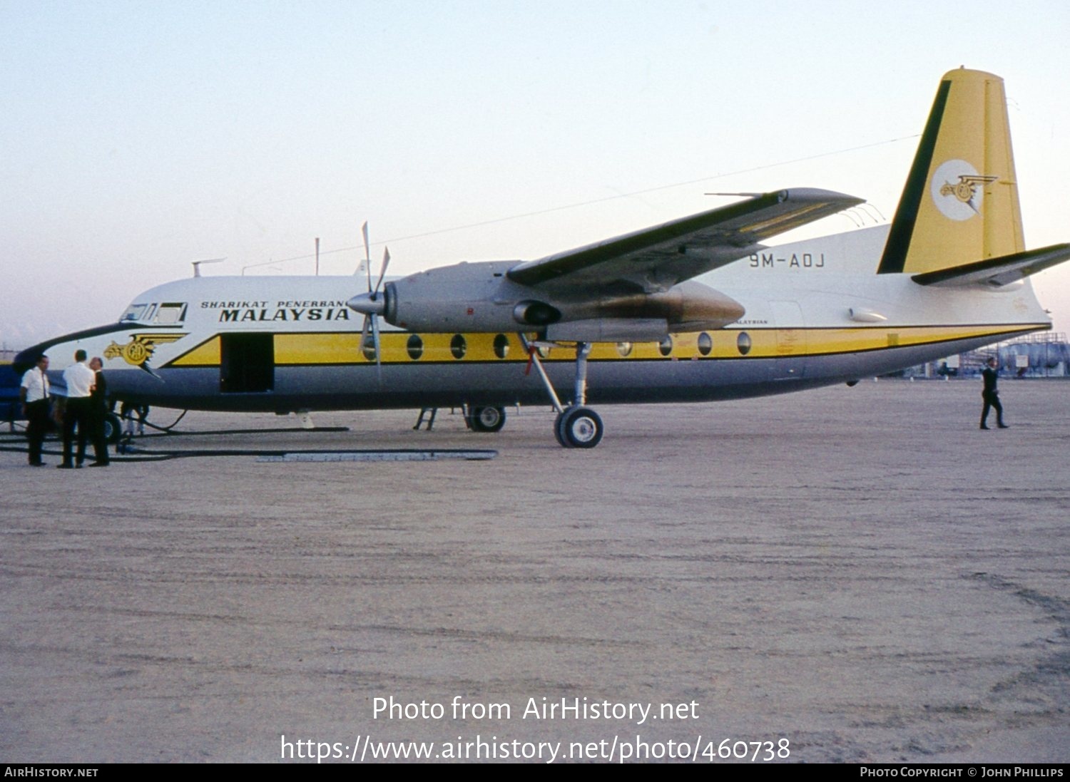 Aircraft Photo of 9M-AOJ | Fokker F27-200 Friendship | Malaysian Airways | AirHistory.net #460738