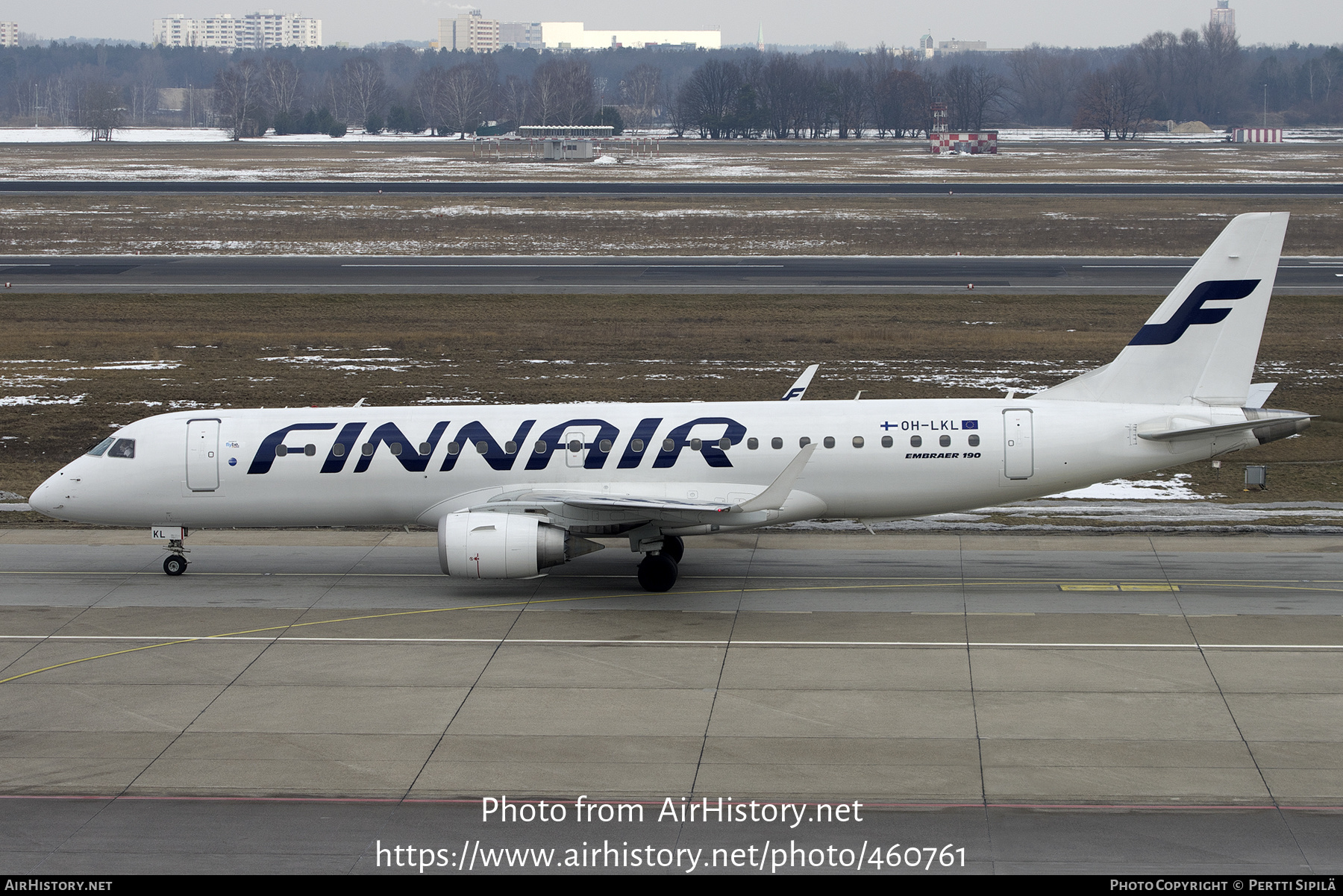 Aircraft Photo of OH-LKL | Embraer 190LR (ERJ-190-100LR) | Finnair | AirHistory.net #460761