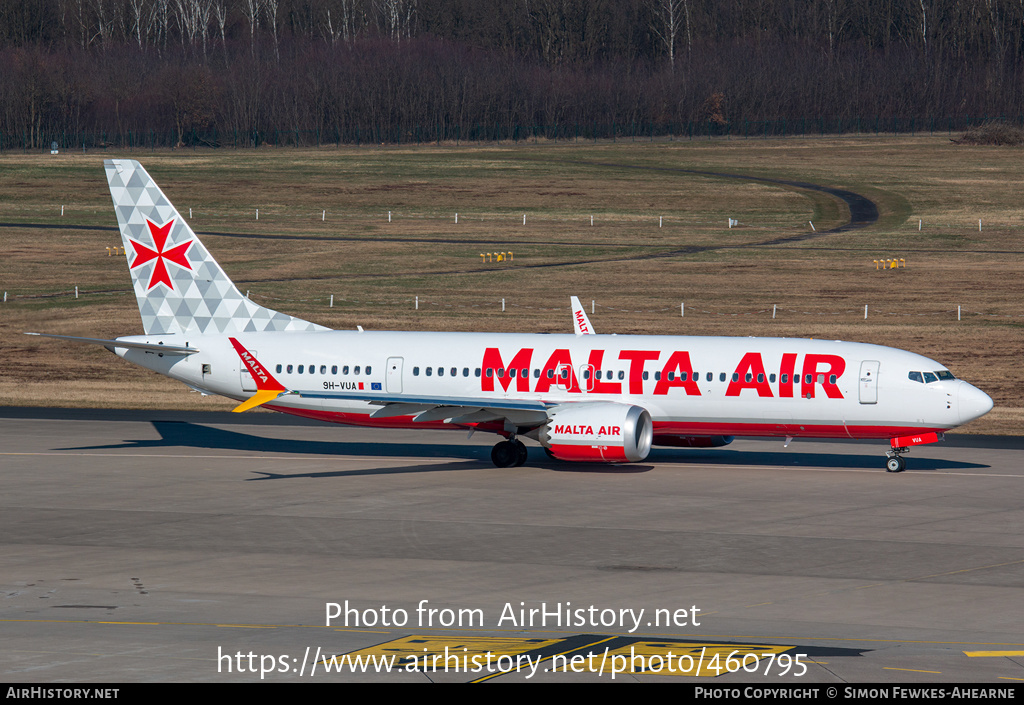 Aircraft Photo of 9H-VUA | Boeing 737-8200 Max 200 | Malta Air | AirHistory.net #460795