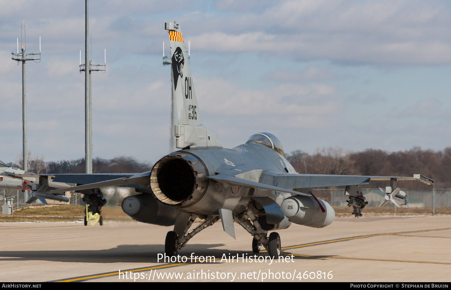 Aircraft Photo of 86-0315 / AF86-315 | General Dynamics F-16C Fighting Falcon | USA - Air Force | AirHistory.net #460816