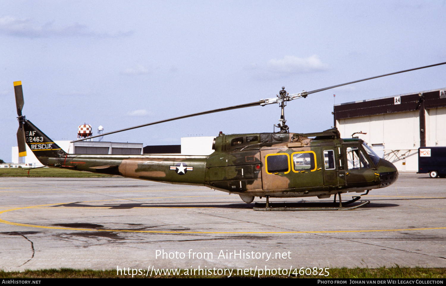 Aircraft Photo of 70-2463 / 02463 | Bell HH-1H Iroquois | USA - Air ...