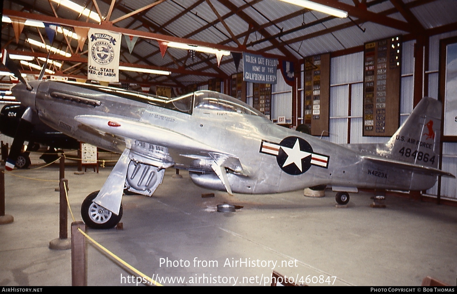 Aircraft Photo of N4223A / 44-84864 | North American P-51D Mustang | USA - Air Force | AirHistory.net #460847