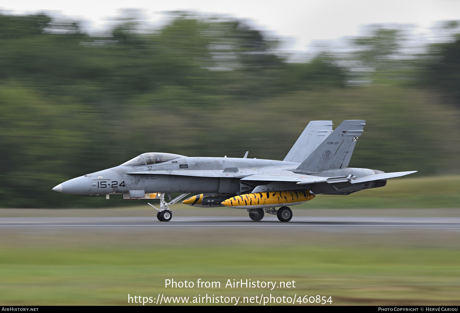 Aircraft Photo of C15-37 | McDonnell Douglas EF-18M Hornet | Spain - Air Force | AirHistory.net #460854