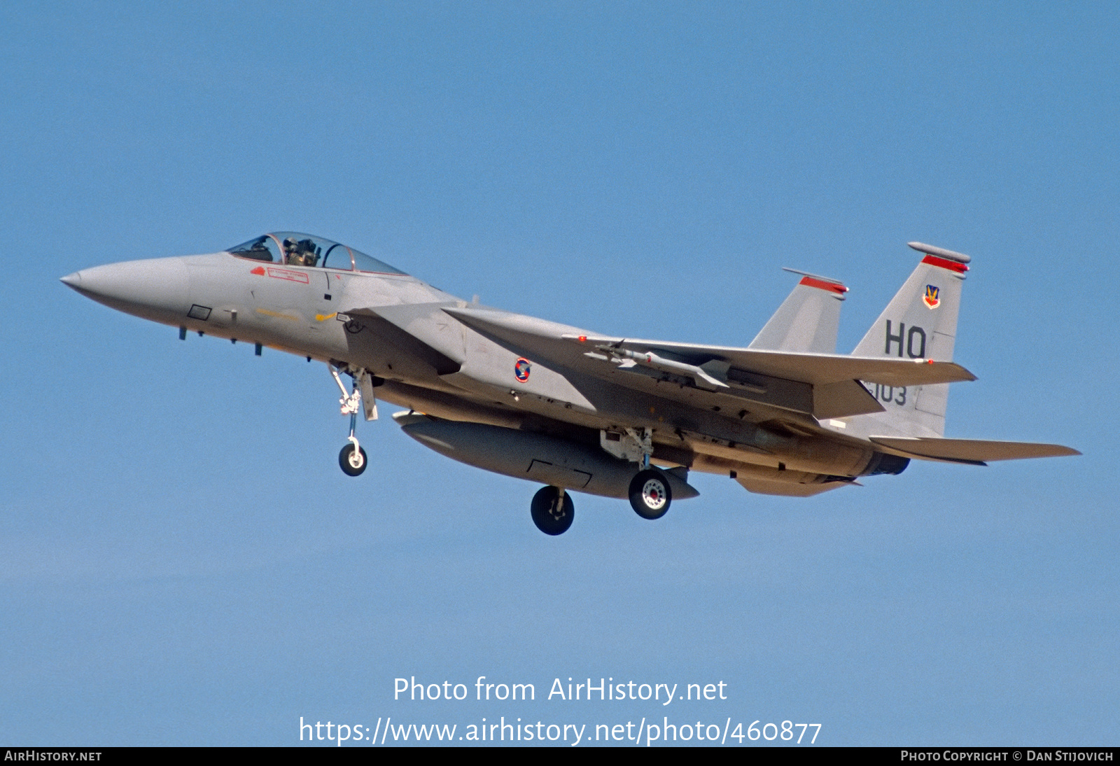 Aircraft Photo of 77-0103 / AF77-103 | McDonnell Douglas F-15A Eagle | USA - Air Force | AirHistory.net #460877