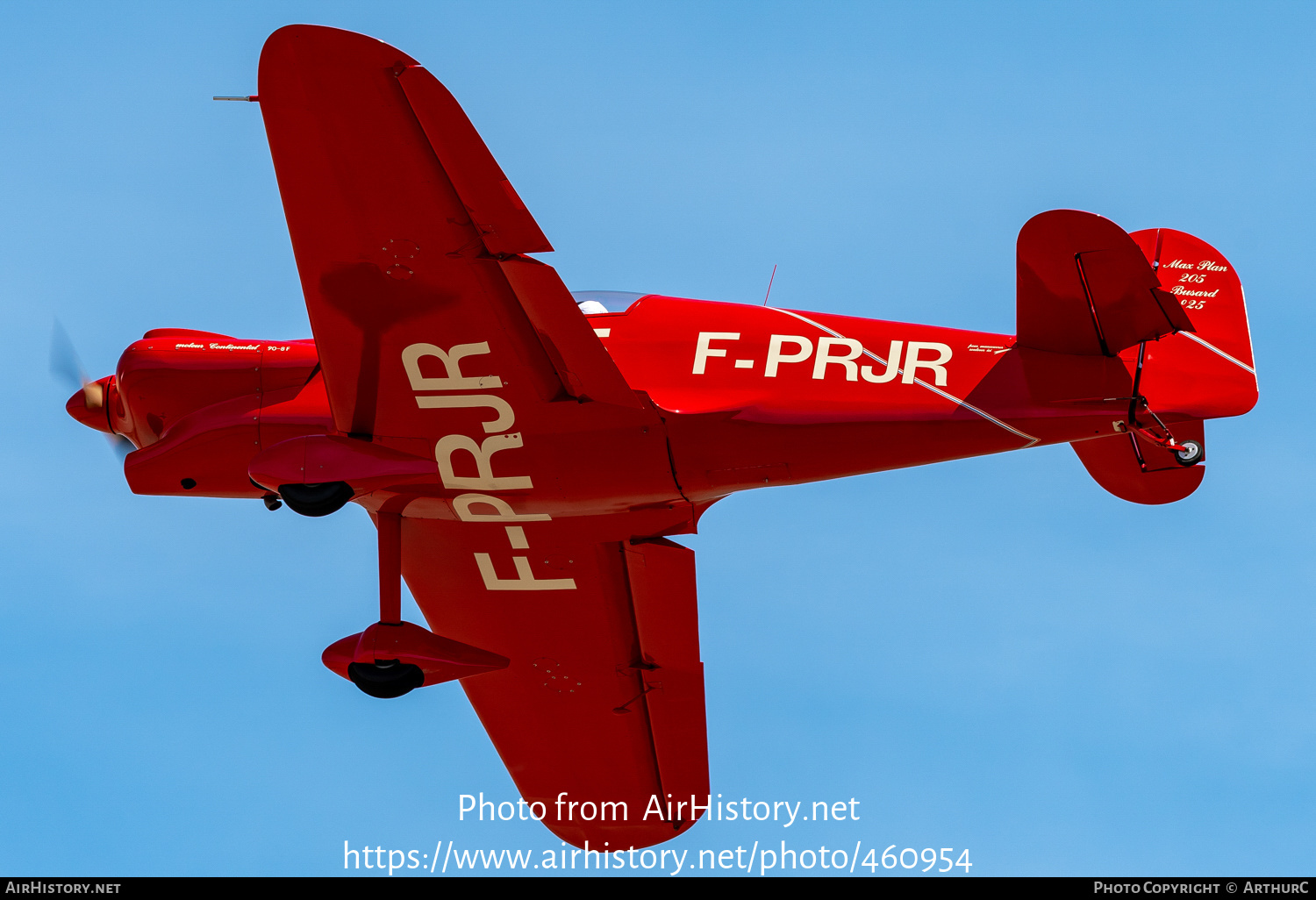 Aircraft Photo of F-PRJR | Max Plan MP-205 Busard | AirHistory.net #460954