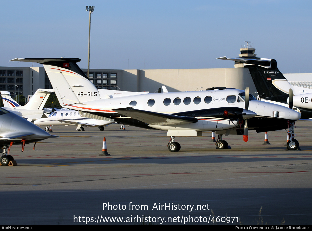 Aircraft Photo of HB-GLS | Beech B200 Super King Air | Lions Air | AirHistory.net #460971