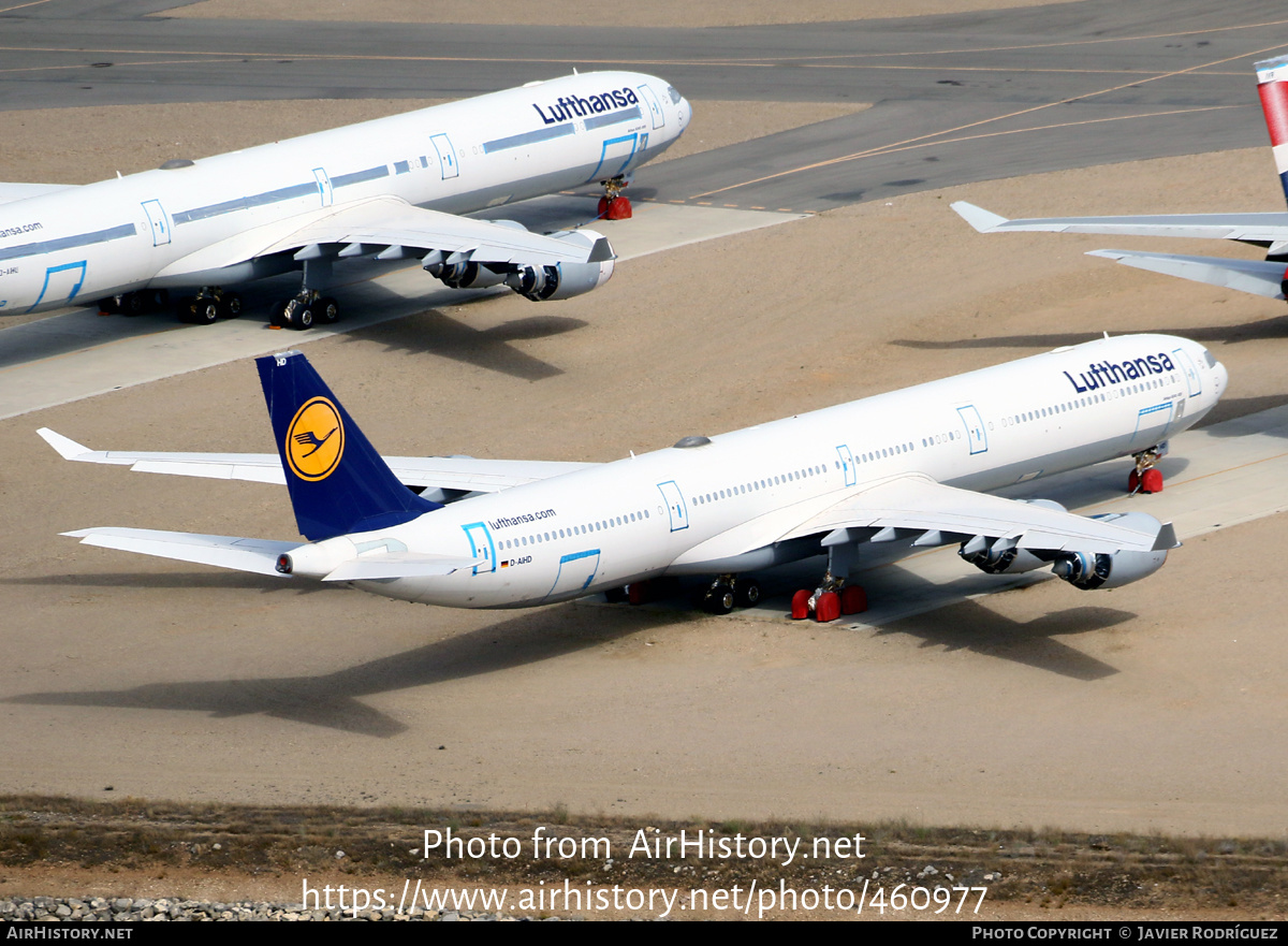 Aircraft Photo of D-AIHD | Airbus A340-642 | Lufthansa | AirHistory.net #460977