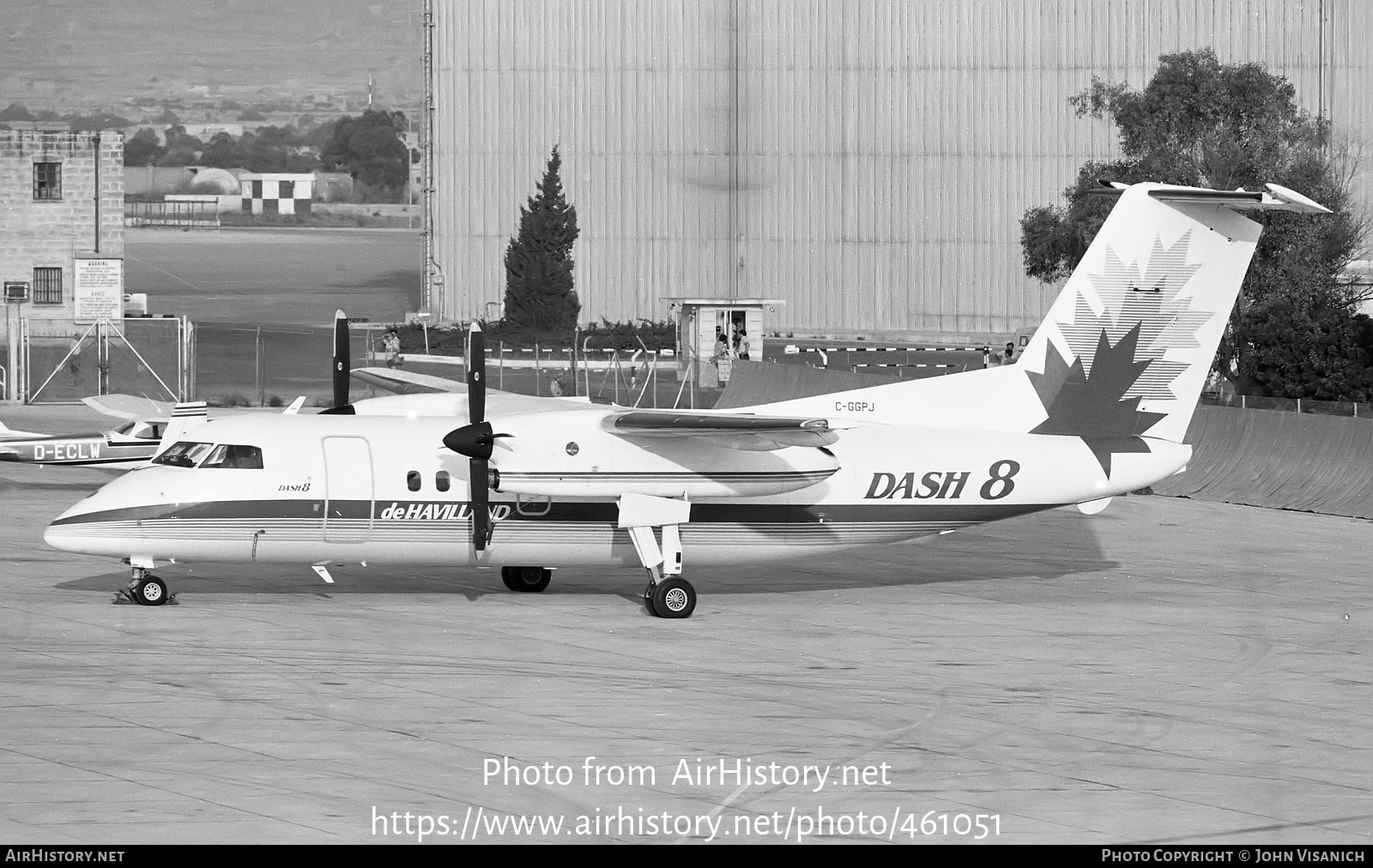 Aircraft Photo of C-GGPJ | De Havilland Canada DHC-8-100 Dash 8 | De Havilland Canada | AirHistory.net #461051