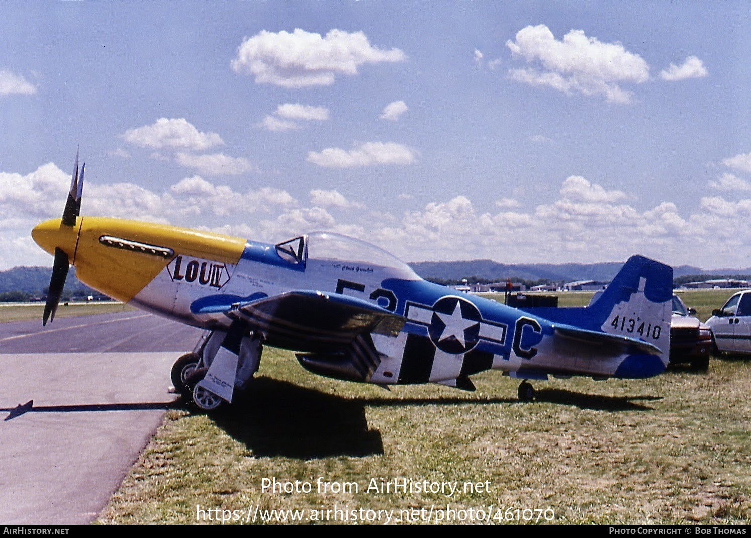 Aircraft Photo of N51TK / 413410 | North American P-51D Mustang | USA - Air Force | AirHistory.net #461070