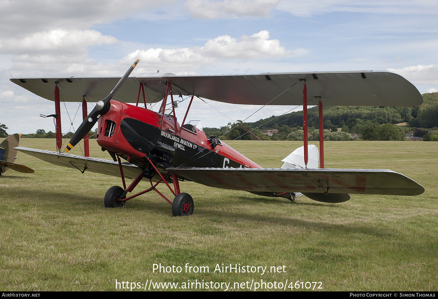 Aircraft Photo of G-ADGV | De Havilland D.H. 82A Tiger Moth II | Brooklands Aviation | AirHistory.net #461072