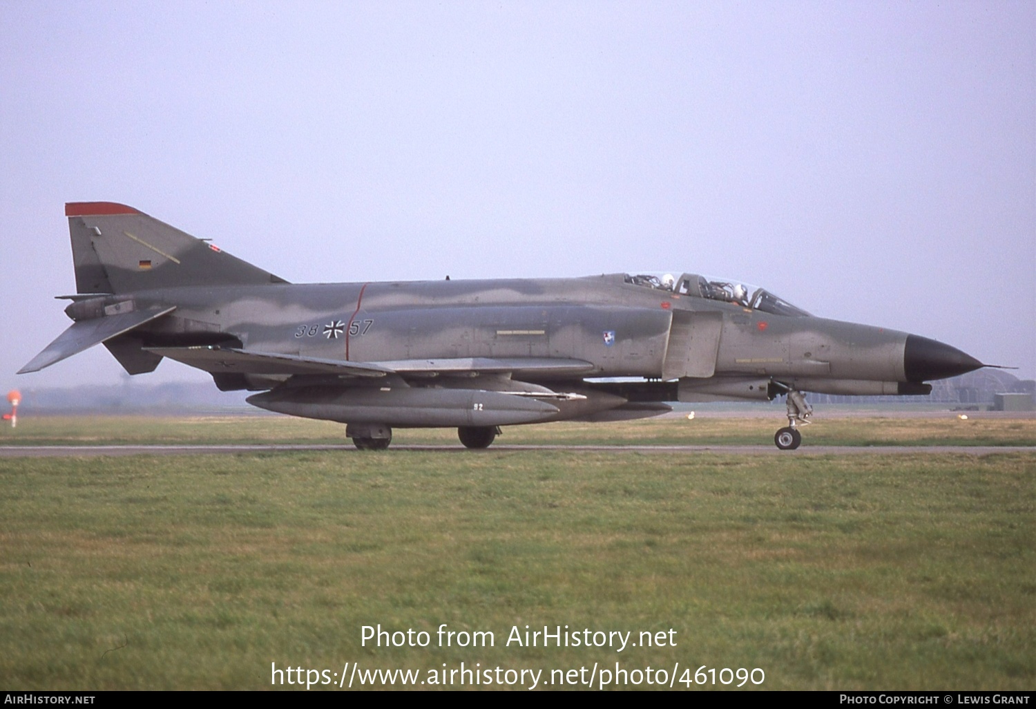 Aircraft Photo of 3857 | McDonnell Douglas F-4F Phantom II | Germany - Air Force | AirHistory.net #461090