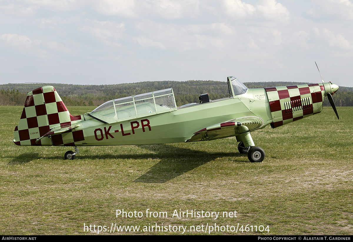 Aircraft Photo of OK-LPR | Zlin Z-226MS Trener | AirHistory.net #461104