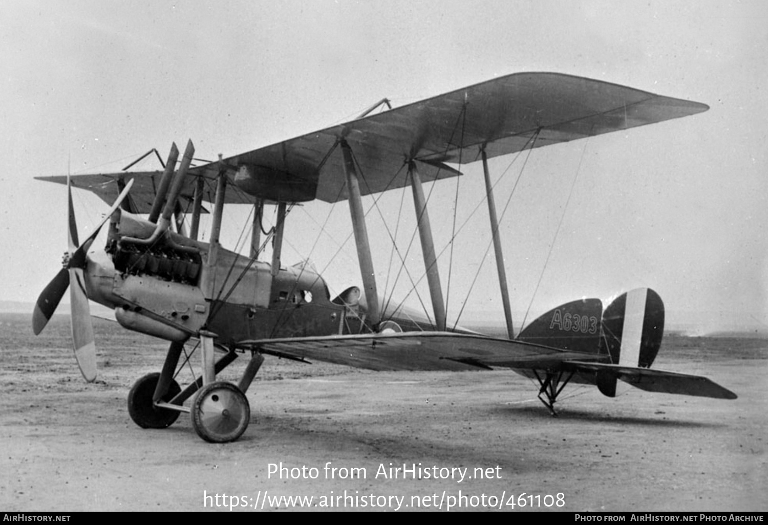 Aircraft Photo of A6303 | Royal Aircraft Factory BE-12a | UK - Air Force | AirHistory.net #461108