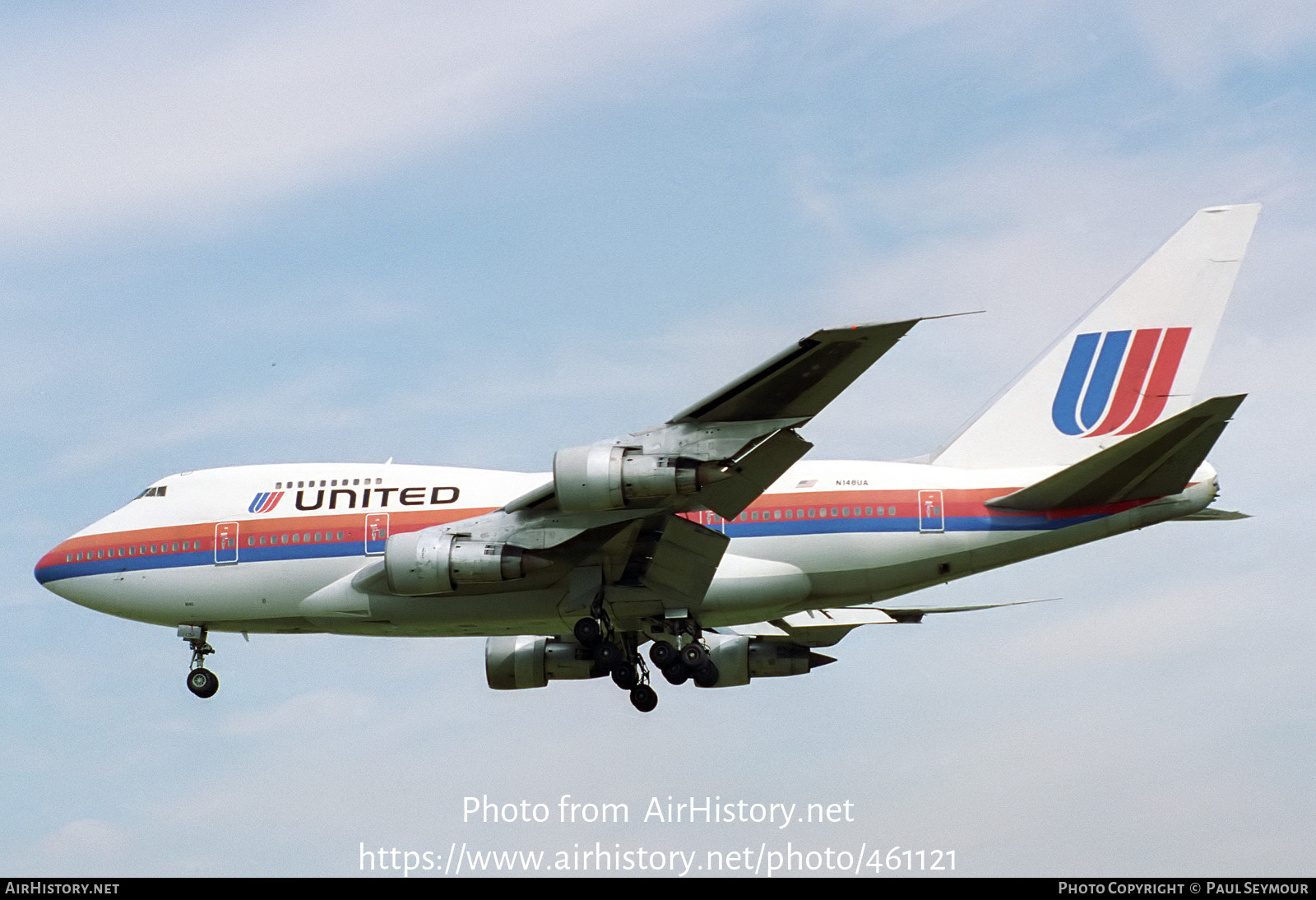 Aircraft Photo of N148UA | Boeing 747SP-21 | United Airlines | AirHistory.net #461121