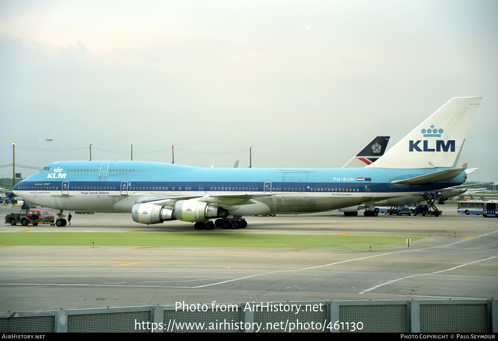 Aircraft Photo of PH-BUM | Boeing 747-206BM(SUD) | KLM - Royal Dutch Airlines | AirHistory.net #461130