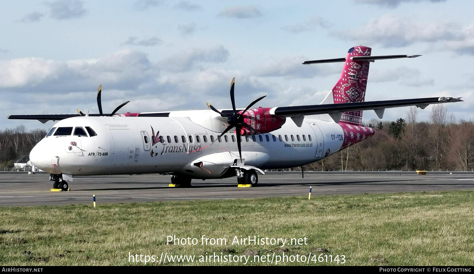 Aircraft Photo of OY-YDN | ATR ATR-72-600 (ATR-72-212A) | TransNusa Aviation | AirHistory.net #461143