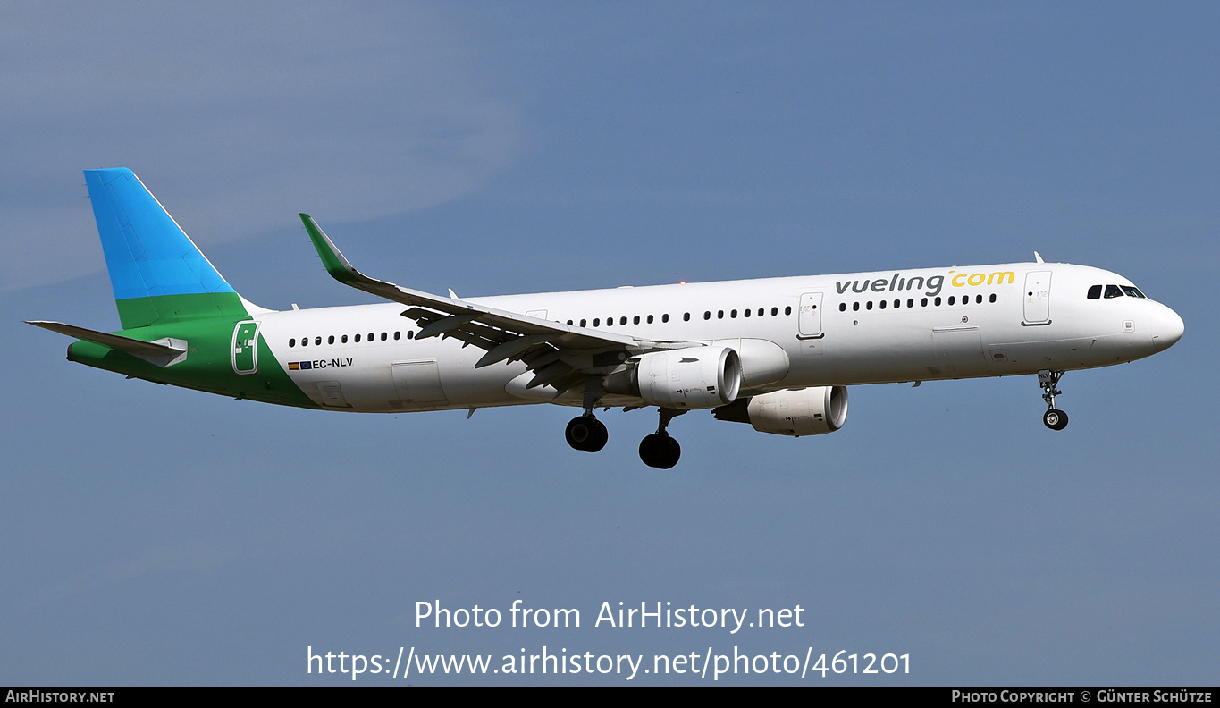 Aircraft Photo of EC-NLV | Airbus A321-211 | Vueling Airlines | AirHistory.net #461201