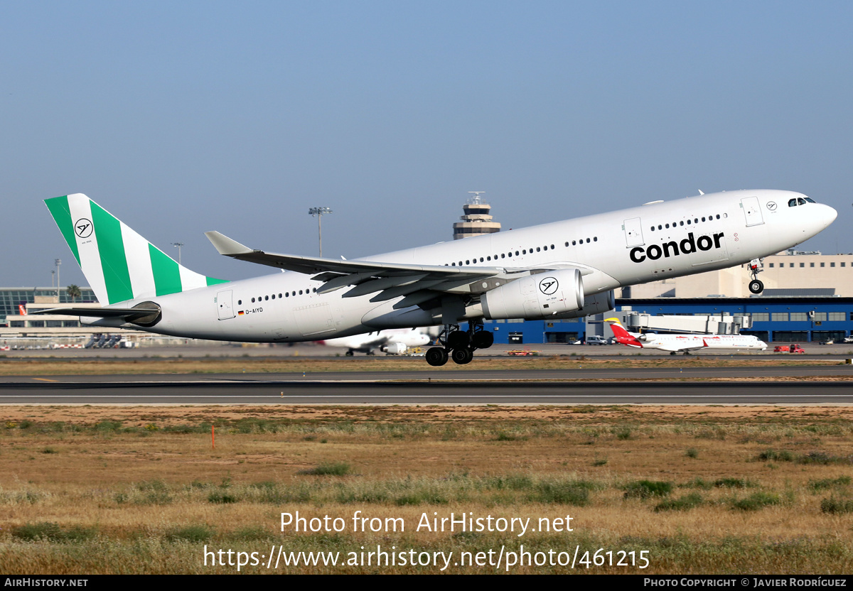 Aircraft Photo of D-AIYD | Airbus A330-243 | Condor Flugdienst | AirHistory.net #461215