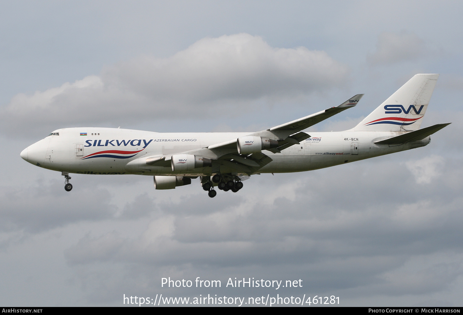 Aircraft Photo of 4K-BCR | Boeing 747-4H6F/SCD | SilkWay Azerbaijan Cargo | AirHistory.net #461281