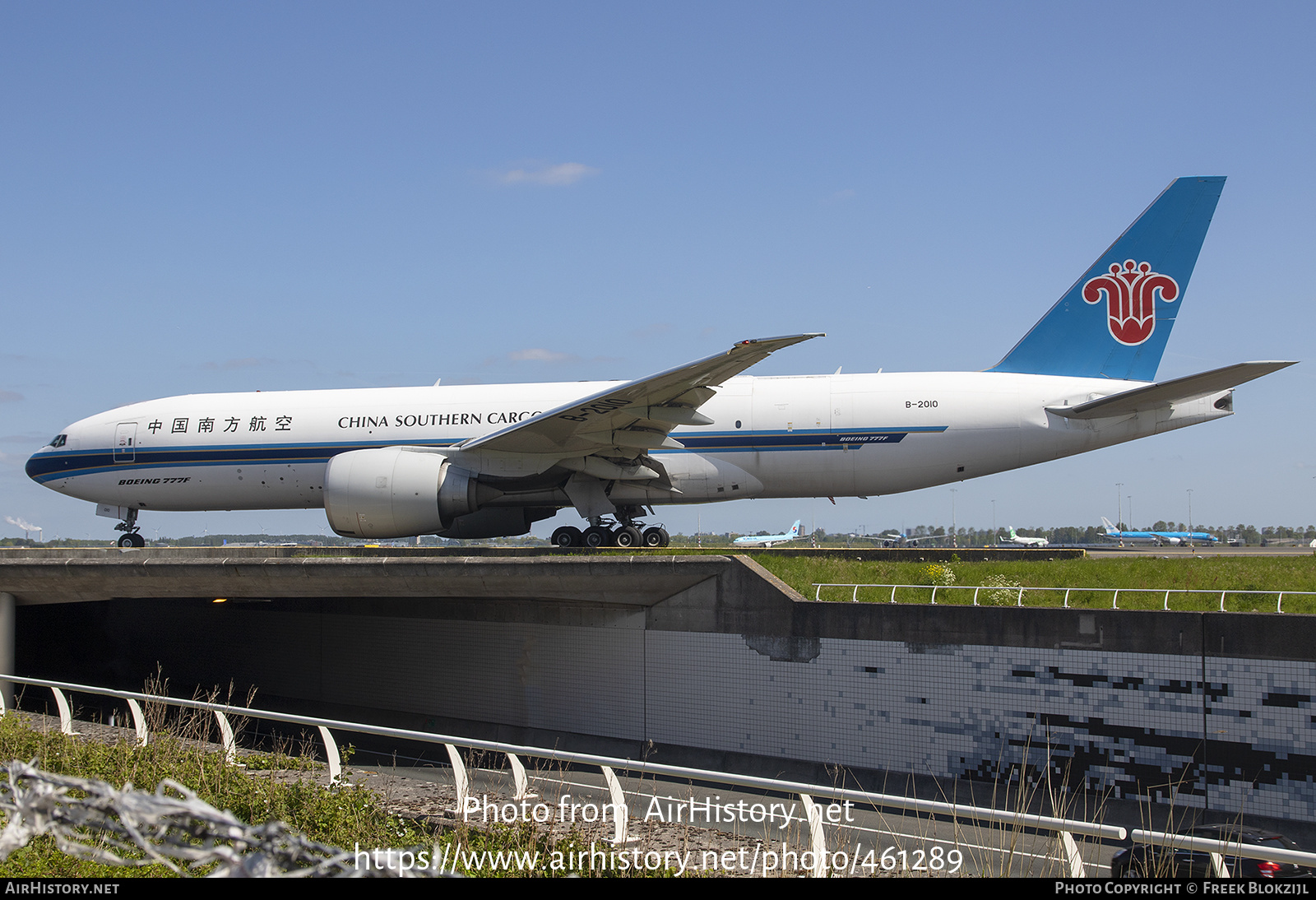 Aircraft Photo of B-2010 | Boeing 777-F1B | China Southern Airlines Cargo | AirHistory.net #461289