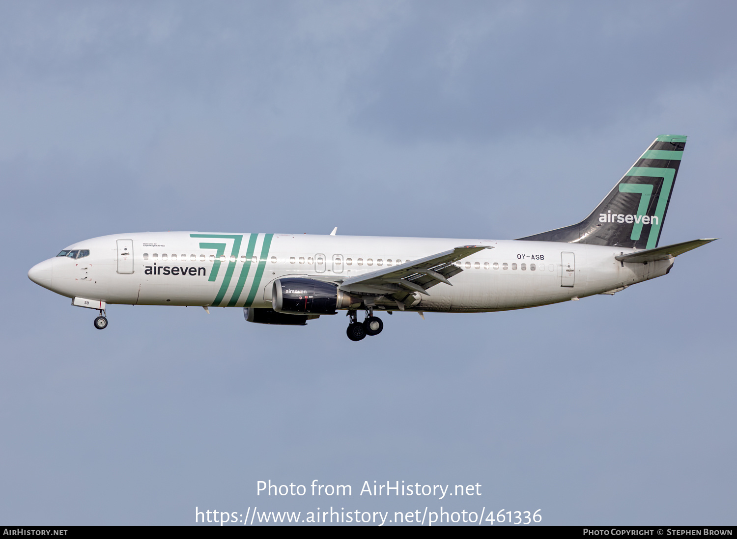 Aircraft Photo of OY-ASB | Boeing 737-430 | Airseven | AirHistory.net #461336