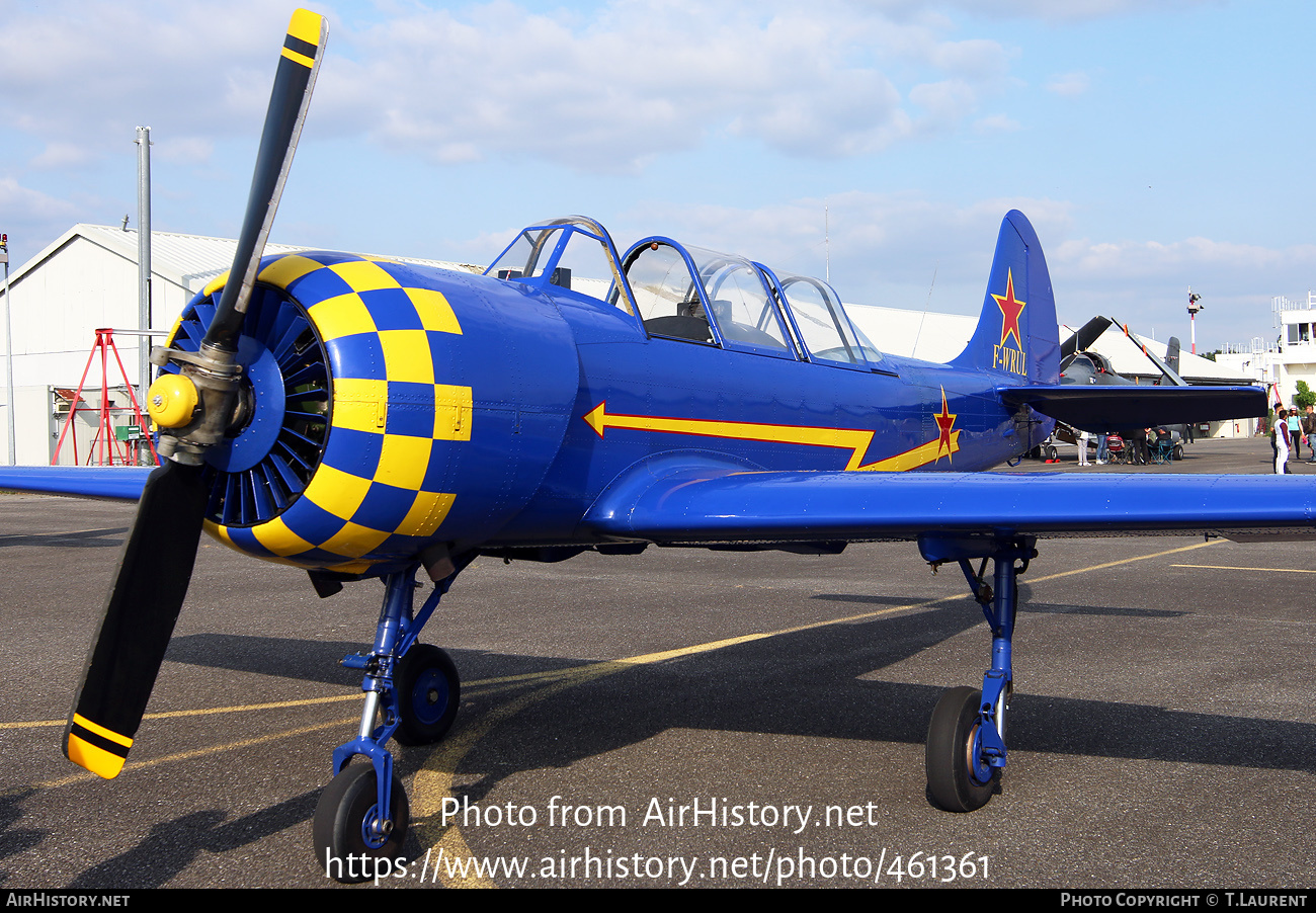 Aircraft Photo of F-WRUL | Yakovlev Yak-52 | AirHistory.net #461361