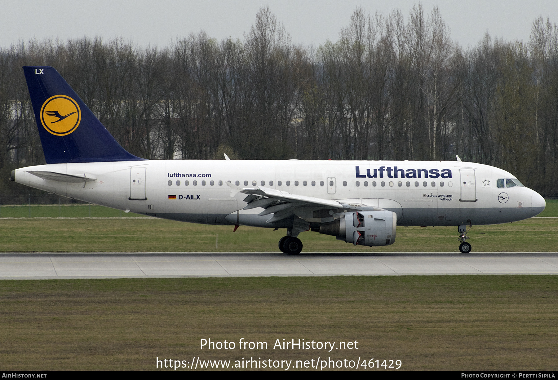 Aircraft Photo of D-AILX | Airbus A319-114 | Lufthansa | AirHistory.net #461429